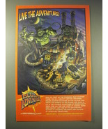 2001 Universal Islands of Adventure Ad - Live the adventure! - £14.55 GBP