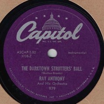 Ray Anthony w/ Dick Noel 78 Darktown Strutters Ball / Count Every Star SH2C  - £5.44 GBP