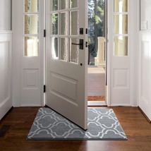 Door Indoor Outdoor Rugs 32&quot;x20&quot; Washable Welcome for Front Door Non Slip Small  - £28.04 GBP
