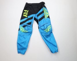 Fly Racing Boys Size 26 F-16 Motocross Racing Motorcycle Riding Pants Blue - £35.46 GBP