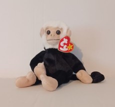 1998 Ty Beanie Babies - Mooch the Spider Monkey With Ear And Tush Tags  - $12.82