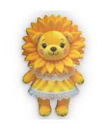 Sunflower Teddy Bear Shaped Pillows - Home Decor, Flower Lover Gift, Nur... - $843.46 MXN