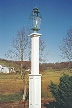 New England Woodworks NBLP Natural New Bold Lantern Post - $798.56