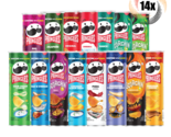 14x Cans Pringles Variety Flavored Potato Crisps Chips Snack 5.5oz Mix &amp;... - $54.54