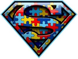 Superman Autism Awareness Sticker Decal (Select your Size) - £2.25 GBP+