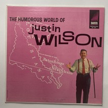 The Humorous World of Justin Wilson Vintage Vinyl Record LP ELP 801 - £6.44 GBP