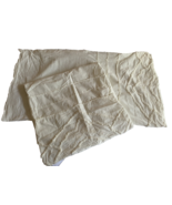 Madison Park King Shams Ivory Beige Set Lot 2 Chenille Pillow Covers All... - €41,97 EUR