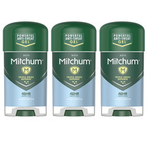(3 Pack) NEW Mitchum Gel Unscented Anti-Perspirant Deodorant 2.25 oz - £15.52 GBP