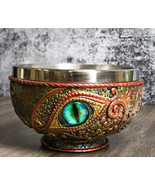 Fantasy Dungeons And Dragons Eye Of The Dragon Utility Organizer Bowl Dish - $26.99