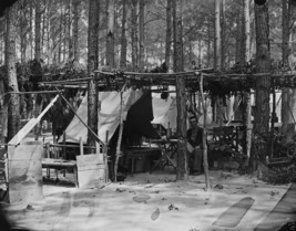 Union Troops Summer Quarters Tents Petersburg Virginia 8x10 US Civil War Photo - $8.81