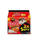 5 - packs | Samyang Buldak 3x Spicy (HOT Chicken Flavor Ramen) FREE SHIP... - $51.72 CAD