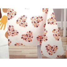 Hearts and Hands Vinyl Kitchen Tablecloth 60 x 84-in PEVA Indoor Outdoor... - $18.98