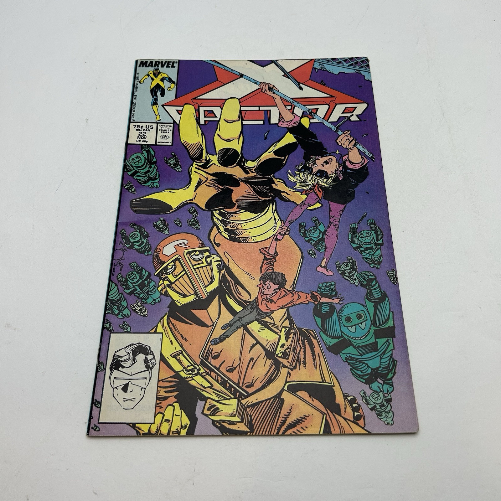X Factor 22  Marvel Comics 1987  Cvr / Apocalypse - $3.68