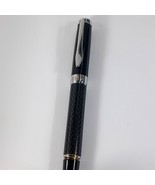 BMW Rollerball Pen Black Carbon Fiber Cross-Hatch Black vehicle car prom... - $646.23 MXN