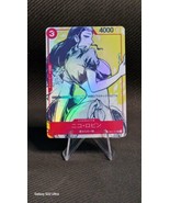 One Piece TCG Nico Robin Custom Holographic Character Jap - $9.27