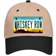 Whiskey Row Arizona Novelty Khaki Mesh License Plate Hat - £23.08 GBP