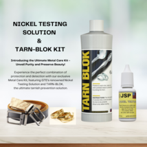 Nickel Testing Solution &amp; Tarn-Blok Anti Tarnish Seal Protect Metals Jew... - £23.64 GBP