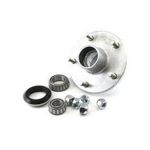 Hub with Bearings Cover Seal &amp; Nuts - for Ford - £62.75 GBP