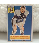 1956 Topps- Ed Modzelewski- Cleveland Browns-Card #117- - GOOD CONDITION  - £5.15 GBP