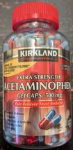 Kirkland Signature RAPID RELEASE ACETAMINOPHEN 500mg 400 Gelcaps (Exp: 1... - $23.76