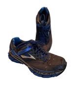Brooks Glycerin 10 Gray/Blue Running Shoe Women&#39;s 8.5 D Deep Tread  - £31.92 GBP