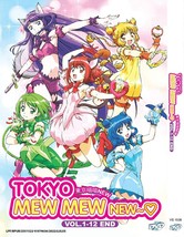 Dvd Anime Tokyo Mew Mew New~♡ VOL.1-12 End English Subtitle Reg All + Free Ship - £27.74 GBP