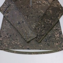 UNDER ARMOUR Fitted Men's 1/4 Zip Green Long Sleeve Pullover T-Shirt Size Large image 11