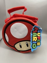 Super Mario Super Mushroom Lunch Bag NEW W/TAGS - $14.99
