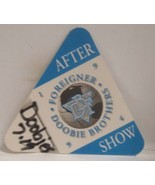 FOREIGNER / DOOBIE BROTHERS - ORIGINAL CLOTH CONCERT BACKSTAGE ** *LAST ... - $10.00