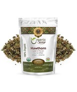 Organic Way Hawthorn Leaf and Flower Cut &amp; Sifted Crataegus monogyna | H... - £27.45 GBP