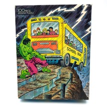 VTG Whitman 1980 Marvel Comics Incredible Hulk 100 Pc Puzzle Complete 11... - £11.14 GBP