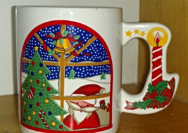 Christmas Mug Holiday Coffee Cup Christmas Kitchen and Household Decor - £20.72 GBP
