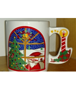 Christmas Mug Holiday Coffee Cup Christmas Kitchen and Household Decor - £20.71 GBP