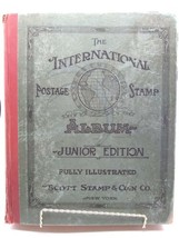 Scott’s 1938 International Postage Stamp Album Junior Edition Fully Illustrd. HC - £43.32 GBP