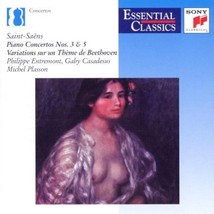 Saint-Sa?ns, Camille : Saint-Sa?ns: Piano Concertos Nos 3 &amp; 5/B CD Pre-Owned - £11.87 GBP