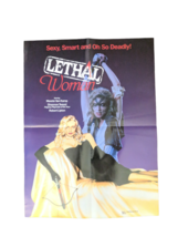 Poster Lethal Woman Movie Store Poster 24X18 Vintage - £10.10 GBP