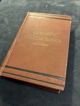 Vintage Roberts Rules of Order by Henry Robert  Pocket Edition 1915 - £11.83 GBP