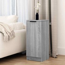 Modern Wooden Narrow 1 Door Home Sideboard Storage Cabinet Unit With She... - $46.54+