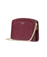 Kate Spade Margaux East West Leather Convertible Crossbody Bag Deep Cher... - £66.10 GBP