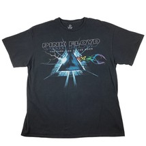 Liquid Blue Pink Floyd Dark Side of the Moon T-Shirt Mens XL Black Short... - £15.64 GBP