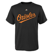 Majestic Youth Name and Number T-Shirt Baltimore Orioles Machado Black Small - £15.91 GBP