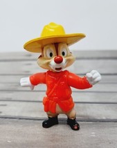 DALE Mountie Ranger Chipmunk Chip &#39;N Dale Epcot Center 2&quot; Figure PVC Toy Disney - £4.58 GBP