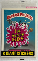 Sealed 1986 Garbage Pail Kids 1st Series 1 Jumbo 5x7&quot; Nasty Nick Giant Card Gpk - £70.04 GBP