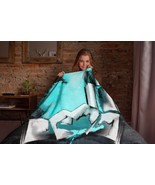 Unique Blanket, Soft Plush Blanket, Cozy Blanket, Free Shipping, Soft Th... - £39.08 GBP+