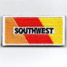 Fss Southwest Airlines Hook &amp; Loop Embroidered Jacket Patch - £27.67 GBP