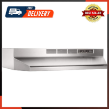 Non-Ducted Ductless Range Hood Insert With Light Exhaust Fan For Under Cabinet - £115.78 GBP
