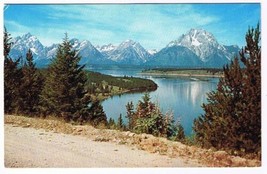 New York Postcard Scenic Splendor Lake Mountains Trees - $2.16