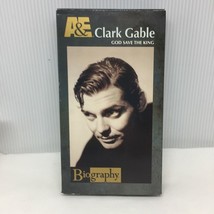 VHS Clark Gable God Save The King A&amp;E Biography King Of Hollywood - £16.02 GBP