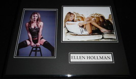 Ellen Hollman Signed Framed 16x20 Stockings Lingerie Photo Display AW Spartacus - £117.33 GBP