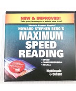 Maximum Speed Reading Howard Stephen Berg Audio Book 7 CDs 1 DVD Nightin... - £18.31 GBP